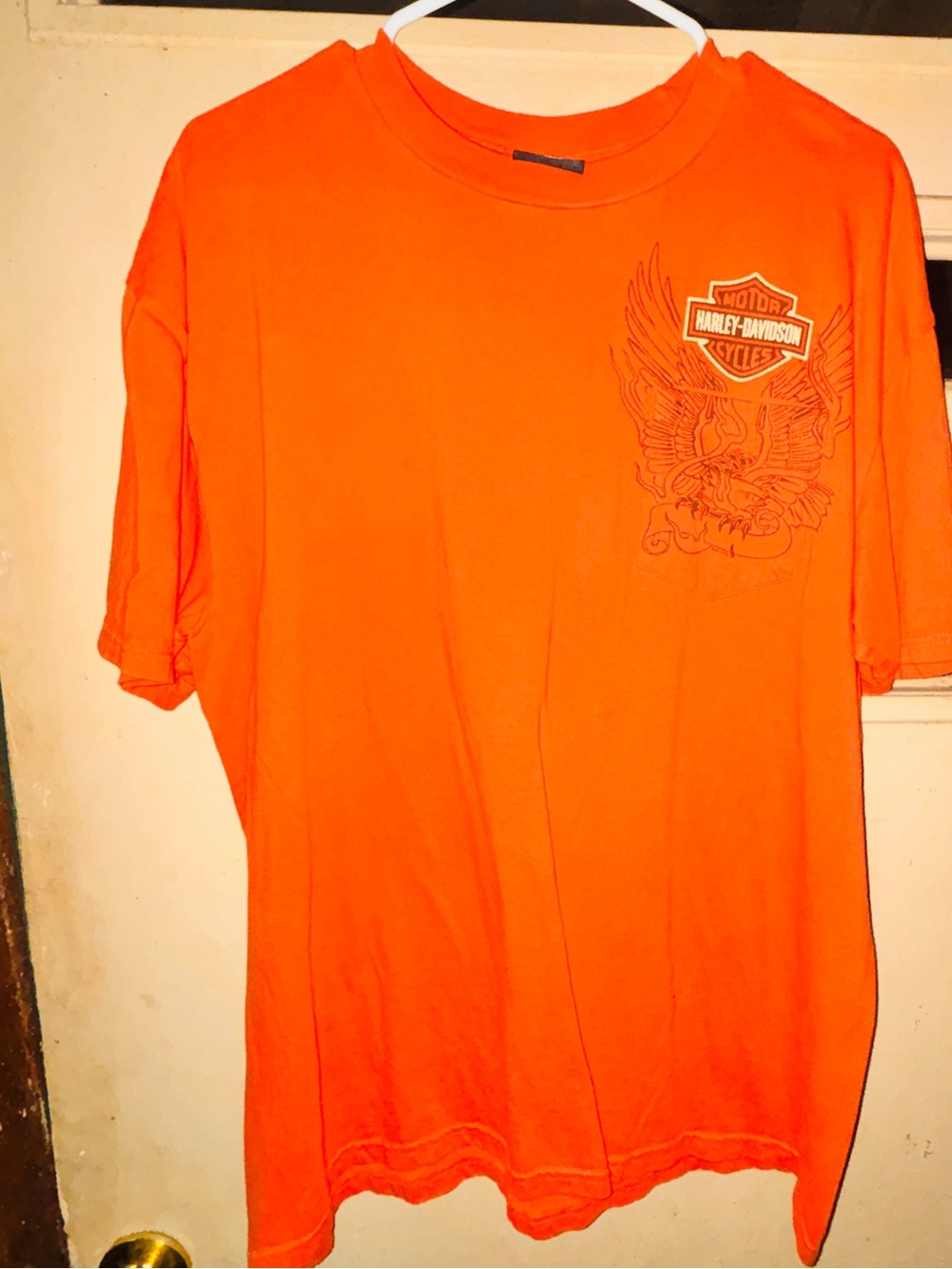 🧡 Harley‑Davidson “Dale’s Mt. Vernon” Flameback Tee